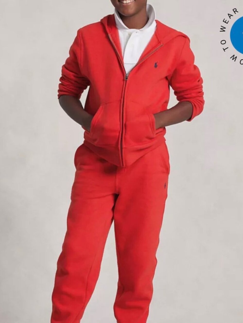 NWT Polo Ralph Lauren XL Kids Hoodie & Jogger Set